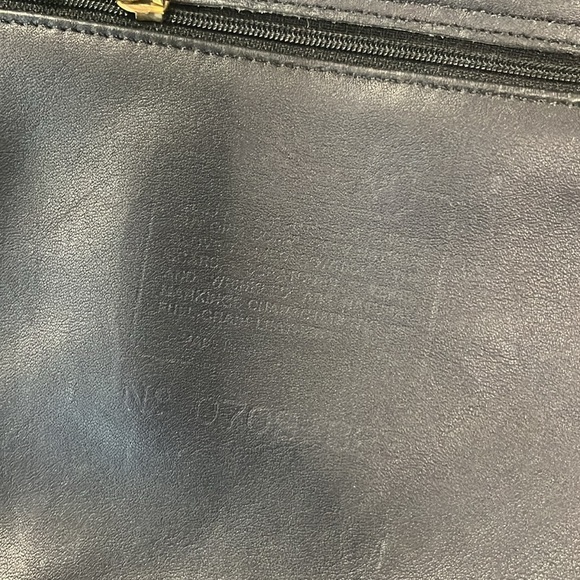 COACH Y2K Vintage Black Large Leather  Backpack - Picture 8 of 11